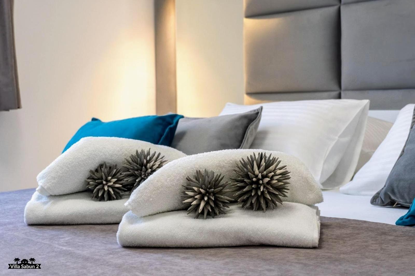 Villas Sabun - Modern House With Heated Pool Privlaka  Rom bilde